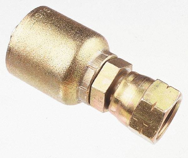 Parker - 1/2 Thread Hydraulic Hose Fitting - -8 Hose Size, 1/2" Hose Diam - Americas Industrial Supply