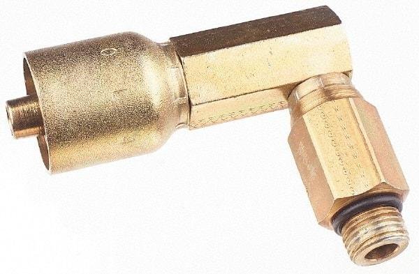 Parker - 3/4 Thread Hydraulic Hose Fitting - -12 Hose Size, 3/4" Hose Diam - Americas Industrial Supply