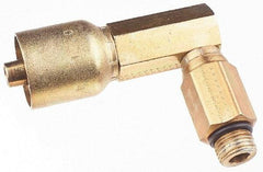 Parker - 3/4 Thread Hydraulic Hose Fitting - -12 Hose Size, 3/4" Hose Diam - Americas Industrial Supply
