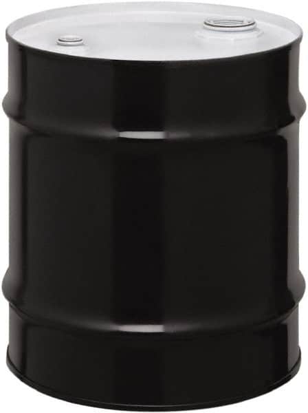 Made in USA - 10 Gallon Cylindrical Carbon Steel Tight Head Drum - 17" High x 14" Diam - Americas Industrial Supply