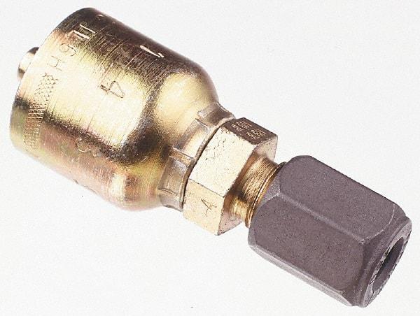 Parker - 3/4 Thread Hydraulic Hose Fitting - -12 Hose Size, 3/4" Hose Diam - Americas Industrial Supply