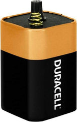 Duracell - Size 908, Alkaline, 1 Pack, Lantern Battery - 6 Volts, Spring Terminal, 4LR25X, ANSI 908A Regulated - Americas Industrial Supply