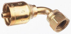 Parker - 1/2 Thread Hydraulic Hose Fitting - -8 Hose Size, 1/2" Hose Diam - Americas Industrial Supply