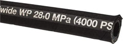 Parker - -8 Hose Size, 1/2" ID, 4,000 psi Work Pressure Hydraulic Hose - Synthetic Rubber, -40°F to 250°F - Americas Industrial Supply