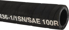 Parker - -20 Hose Size, 1-1/4" ID, 900 psi Work Pressure Hydraulic Hose - Synthetic Rubber, -40°F to 212°F - Americas Industrial Supply