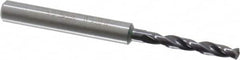 Guhring - 3.6mm 140° Solid Carbide Jobber Drill - FIREX Finish, Right Hand Cut, Spiral Flute, Straight Shank, 66mm OAL, SU Point - Americas Industrial Supply