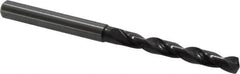 Guhring - 5.3mm 140° Solid Carbide Jobber Drill - FIREX Finish, Right Hand Cut, Spiral Flute, Straight Shank, 82mm OAL, SU Point - Americas Industrial Supply