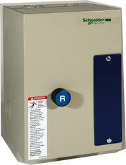 Schneider Electric - 9 Amp, 600 Coil VAC, Nonreversible Enclosed IEC Motor Starter - 1 Phase Hp: 0.3 at 120 VAC, 1 at 240 VAC, 3 Phase Hp: 2 at 208 VAC, 2 at 230 VAC, 5 at 460 VAC, 7.5 at 575 VAC - Americas Industrial Supply