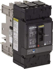 Square D - 225 Amp, 600 VAC, 3 Pole, Unit Mount Molded Case Circuit Breaker - Thermal Magnetic Trip, 18 kA at 600 VAC Breaking Capacity, 3/0 AWG, 5 Inch Deep x 7.52 Inch High x 4.12 Inch Wide - Americas Industrial Supply