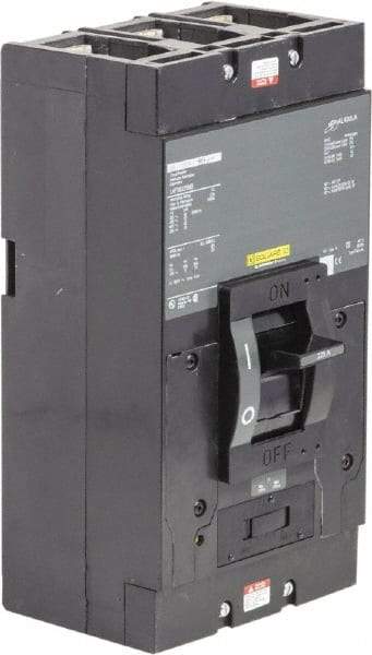 Square D - 225 Amp, 600 V, 3 Pole, Panel Mount Molded Case Circuit Breaker - Magnetic Trip, Multiple Breaking Capacity Ratings - Americas Industrial Supply