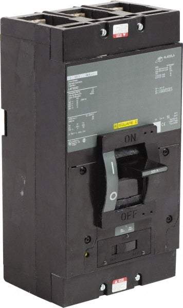Square D - 300 Amp, 600 V, 3 Pole, Panel Mount Molded Case Circuit Breaker - Thermal Magnetic Trip, Multiple Breaking Capacity Ratings - Americas Industrial Supply