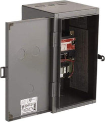 Square D - 1 NEMA Rated, 2 Pole, Mechanically Held Lighting Contactor - 60 A (Tungsten), 110 VAC at 50 Hz, 120 VAC at 60 Hz - Americas Industrial Supply