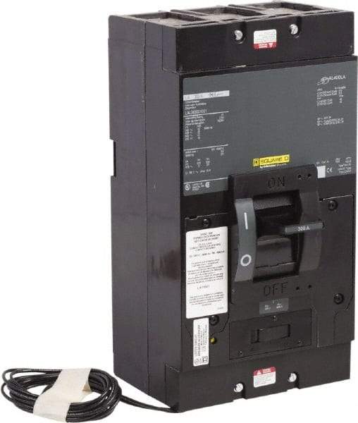 Square D - 300 Amp, 600 V, 3 Pole, Panel Mount Molded Case Circuit Breaker - Thermal Magnetic Trip, Multiple Breaking Capacity Ratings - Americas Industrial Supply