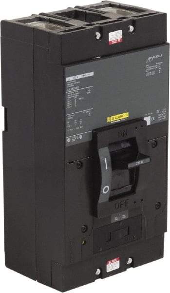 Square D - 250 Amp, 600 VAC, 2 Pole, Panel Mount Molded Case Circuit Breaker - Thermal Magnetic Trip - Americas Industrial Supply