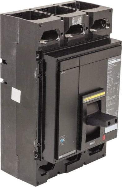 Square D - 600 Amp, 600 V, 3 Pole, Panel Mount Molded Case Circuit Breaker - Multiple Breaking Capacity Ratings - Americas Industrial Supply