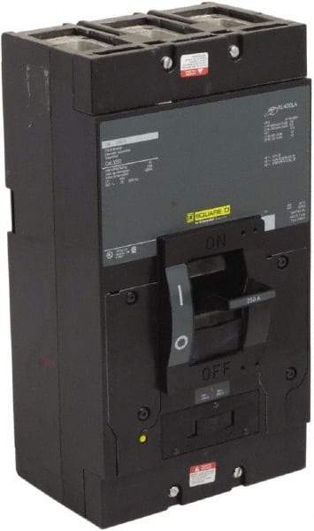 Square D - 250 Amp, 240 V, 3 Pole, Panel Mount Molded Case Circuit Breaker - Thermal Magnetic Trip, 25 kA at 240 VAC Breaking Capacity - Americas Industrial Supply