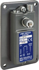 Square D - SPDT, NC/NO, Screw Terminal, Rotary Head Actuator, General Purpose Limit Switch - 1, 2, 4, 12, 13 NEMA Rating, IP65 IPR Rating, Flush Mount - Americas Industrial Supply