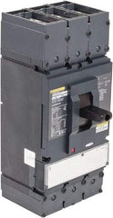 Square D - 600 VAC, 400 Amp, NonAutomatic Molded Case Switch - 3 Pole, 50 kA Interrupting Rating, Line Lug Connection - Americas Industrial Supply