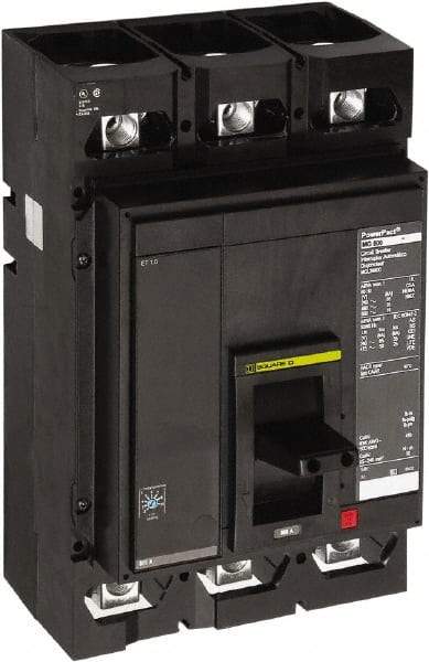 Square D - 800 Amp, 3 Pole, Panel Mount Molded Case Circuit Breaker - Electronic Trip, Multiple Breaking Capacity Ratings - Americas Industrial Supply