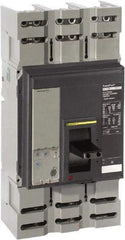 Square D - 1200 Amp, 600 VAC, 3 Pole, Panel Mount Molded Case Circuit Breaker - Electronic Trip, Multiple Breaking Capacity Ratings, 3/0 AWG - Americas Industrial Supply