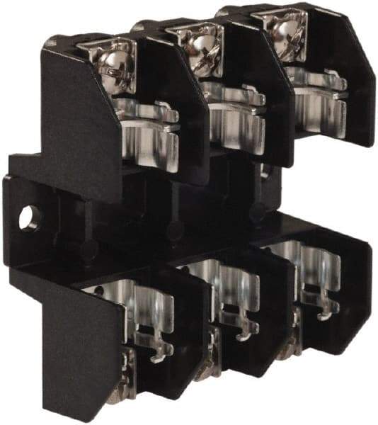 Square D - 3 Pole, 250 Volt, 30 Amp, Surface Mount Fuse Holder - Compatible with R Class Fuse - Americas Industrial Supply