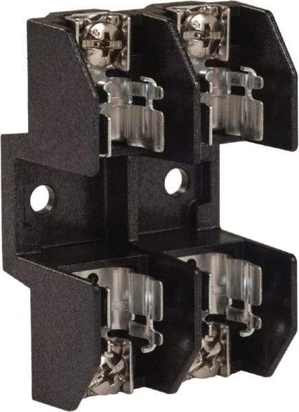 Square D - 2 Pole, 250 Volt, 30 Amp, Surface Mount Fuse Holder - Compatible with H Class Fuse - Americas Industrial Supply