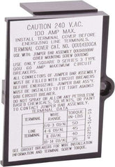 Square D - Circuit Breaker Jumper Bar Cover - Use with QOU Circuit Breaker - Americas Industrial Supply