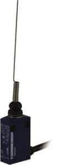 Telemecanique Sensors - DP, NC/NO, 240 VAC, Fixed Cable Terminal, Cat Whisker Actuator, General Purpose Limit Switch - IP65 IPR Rating - Americas Industrial Supply