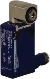 Telemecanique Sensors - DP, NC/NO, 240 VAC, 5 Pin M12 Male Terminal, Rotary Head Actuator, General Purpose Limit Switch - IP66, IP67, IP68 IPR Rating - Americas Industrial Supply