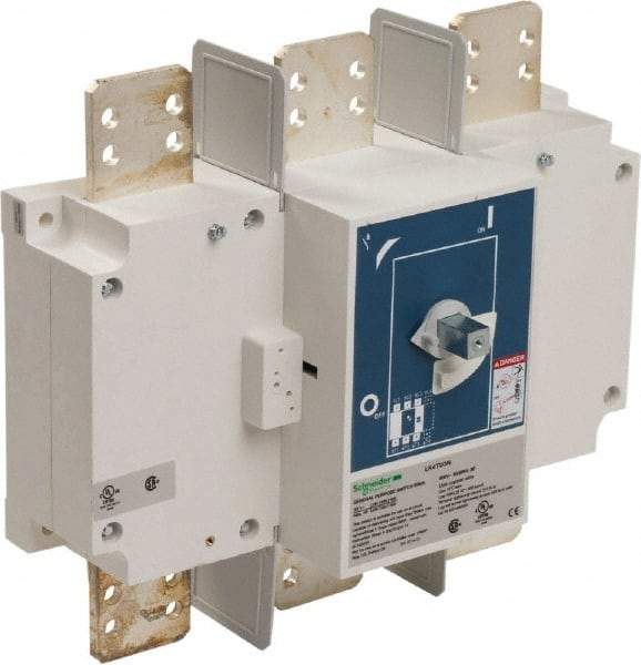 Schneider Electric - 600VAC at 50/60 Hz, 3 Pole, Nonfused Cam & Disconnect Switch - 14.57 Inch Wide x x 12.6 Inch High x x 5.51 Inch Deep - Americas Industrial Supply