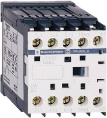 Schneider Electric - 4 Pole, 24 Coil VDC, 20 Amp at 440 VAC, IEC Contactor - BS 5424, CSA, IEC 60947, NF C 63-110, RoHS Compliant, UL Listed, VDE 0660 - Americas Industrial Supply