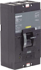 Square D - 400 Amp, 600 VAC, 3 Pole, Molded Case Circuit Breaker - Thermal Magnetic Trip, 22 kA at 600 VAC Breaking Capacity, 1 AWG, 147mm Deep x 279mm High x 356mm Wide - Americas Industrial Supply