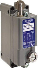 Square D - SPDT, NC/NO, 600 VAC, Screw Terminal, Roller Plunger Actuator, General Purpose Limit Switch - 1, 2, 4, 12, 13 NEMA Rating, IP65 IPR Rating, Surface Mount - Americas Industrial Supply