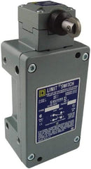 Square D - DPDT, 2NC/2NO, 600 Volt Screw Terminal, Roller Plunger Actuator, General Purpose Limit Switch - 1, 2, 4, 6, 12, 13, 6P NEMA Rating, IP67 IPR Rating - Americas Industrial Supply