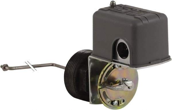 Square D - 4 NEMA Rated, DPST, Float Switch Pressure and Level Switch - 575 VAC, Line-Load-Load-Line Terminal - Americas Industrial Supply