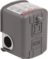 Square D - 1 NEMA Rated, General Purpose Pressure and Level Switch - Fixed Pressure, 575 VAC, Screw Terminal, For Use with Electrically Driven Air Compressors - Americas Industrial Supply