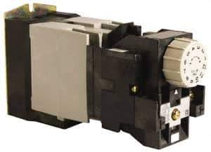 Square D - Time Delay Relay - 5 & 10 Contact Amp, 110 VAC at 50 Hz & 120 VAC at 60 Hz - Americas Industrial Supply