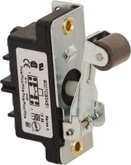 Square D - DPDT, 2NC/2NO, 600 Volt, Screw Terminal, Roller Plunger Actuator, General Purpose Limit Switch - 1 NEMA Rating, IP20 IPR Rating, Bracket Mount, 1/2 Lb. Operating Force - Americas Industrial Supply