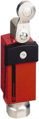 Telemecanique Sensors - NO/2NC Configuration, Multiple Amp Level, Metal Roller Safety Limit Switch - 34mm Wide x 35mm Deep x 122mm High, IP66, IP67 Ingress Rating - Americas Industrial Supply