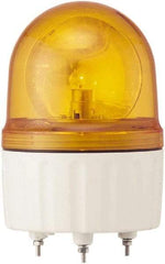 Schneider Electric - 24 VAC/VDC, 125 mAmp, Rotating Beacon LED Light - Surface Mounted, 6.61 Inch High, 120mm Diameter, 138 Flashes per min - Americas Industrial Supply
