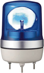 Schneider Electric - 12 VAC/VDC, 250 mAmp, Rotating Beacon LED Light - Surface Mounted, 6.77 Inch High, 106mm Diameter, 138 Flashes per min - Americas Industrial Supply