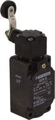 Telemecanique Sensors - DP, NC/NO, 240 VAC, Screw Terminal, Roller Lever Actuator, General Purpose Limit Switch - IP65 IPR Rating - Americas Industrial Supply