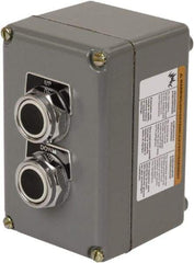 Schneider Electric - 1.18 Inch Mount Hole, Extended Straight, Pushbutton Switch - Weatherproof, Dust and Oil Resistant - Americas Industrial Supply