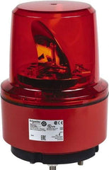 Schneider Electric - 24 VDC, 125 mAmp, Rotating Beacon LED Light - Surface Mounted, 7.05 Inch High, 130mm Diameter, 162 Flashes per min - Americas Industrial Supply