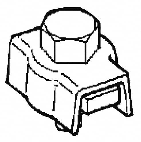 Telemecanique Sensors - 7.2 Inch Long, Limit Switch Cable Support - For Use with Preventa XY2 - Americas Industrial Supply