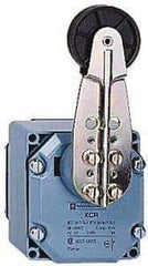 Telemecanique Sensors - 4P, NC/NO, 240 VAC, Screw Terminal, Roller Lever Actuator, General Purpose Limit Switch - IP54 IPR Rating - Americas Industrial Supply