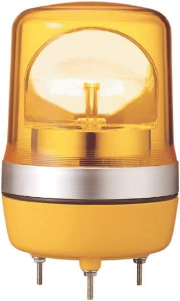 Schneider Electric - 24 VAC/VDC, 125 mAmp, Rotating Beacon LED Light - Surface Mounted, 6.77 Inch High, 106mm Diameter, 138 Flashes per min - Americas Industrial Supply