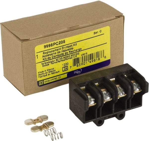 Square D - Pressure and Level Switch Replacement Parts Kit - For Use with 9013GHG, GSG, GHR, SR, GMG, 9016GVG form R, 9036GG, GR, GW, 9037GG, GR, GW Series C, RoHS Compliant - Americas Industrial Supply