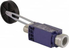 Telemecanique Sensors - NC/NO, 240 VAC, Screw Terminal, Roller Lever Actuator, General Purpose Limit Switch - 1, 2, 4, 6, 12, 13 NEMA Rating, IP66, IP67 IPR Rating - Americas Industrial Supply