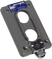 Square D - Pushbutton Control Station Cover - For Use with BW241 Pushbutton Stations - Americas Industrial Supply